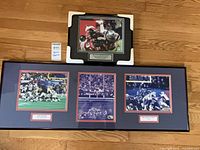 Overall lot showing both framed photo displays