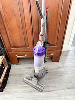 Full view of Dyson upright ball vacuum