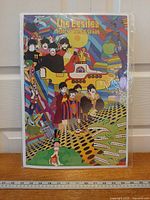 Full view of poster with ruler at base