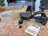 Box, car body, charger and manual