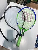 racket with cover front view