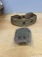 Belt and sealed pouch overview