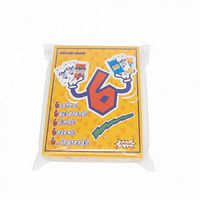 Front view of sealed 6 Nimmt! card game copy in plastic bag