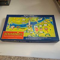 Box top showing title and map graphic