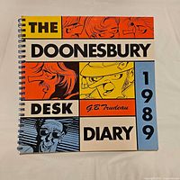 Front cover of 1989 Doonesbury Desk Diary