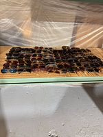 Overview of entire lot laid out on table