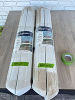 Two shrink-wrapped packages containing four Attwood SoftSide dock fenders