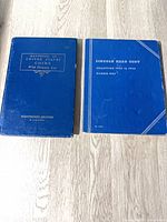 Front covers of book and coin folder