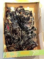 Box containing large quantity of sunglasses