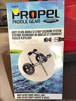 Front of retail box showing product image and specs