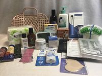 Overview of all items laid out