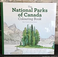 Front cover showing title, authors, landscape illustration, shrink wrap