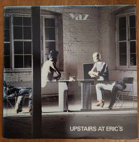 Front cover of Yaz "Upstairs at Eric's" LP with artwork