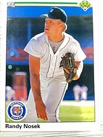 Randy Nosek Detroit Tigers card example from set