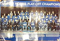 Toronto Maple Leafs team Norris Play-Off Champions poster