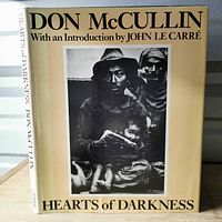 Front dust jacket of Don McCullin Hearts of Darkness hardcover