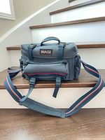 Image padded shoulder camera bag closed