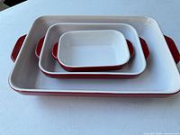 Nested view of all three red-white dishes