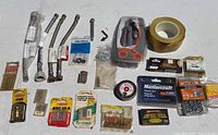 Full layout showing all plumbing lines, fasteners, fuses, rotary tool and consumables