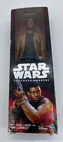 Front view of boxed Finn (Jakku) action figure