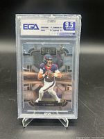 Front of graded C.J. Stroud Panini Select card showing EGA 9.5 label and card art