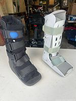 Front angle showing both boots upright