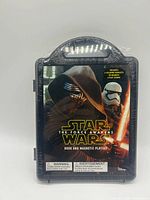 Front of sealed Star Wars: The Force Awakens book and magnetic playset case