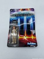 Front view of carded Leeloo ReAction figure