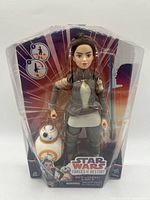 Front view of sealed Star Wars Forces of Destiny Rey & BB-8 set
