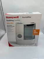Front of retail box showing product image and model details