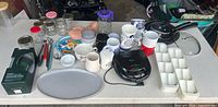 Full lot view on table