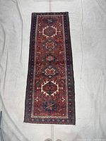 Full view of runner rug showing entire length and pattern