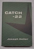 Front view of Catch-22 book with dust jacket