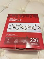 Front of retail box showing brand For Living and product details