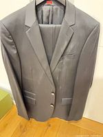 Front of jacket on hanger