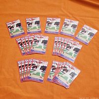 All 25 cards arranged face up showing identical fronts