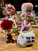 Group shot showing all four items together