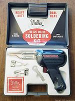 Open carrying case showing entire sealed kit and labeling