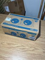 Closed Niles HDLCR speaker box on table