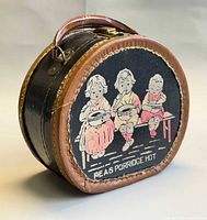 Front view showing illustration, handle, latch and condition