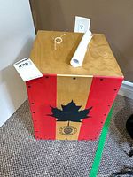 Full view of JOJO Cajons wooden cajon beat box