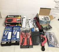 All items laid out together