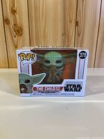 Front view of unopened Funko Pop figure box