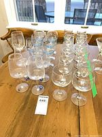 Overview of entire set on table