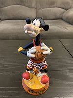 Front view of Goofy bobble head figurine