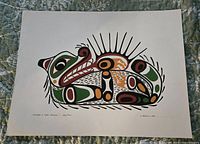 Full view of the John Nelson print on paper