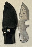 Knife and sheath full view