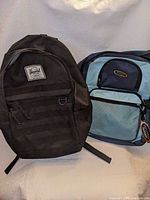 Front view of both backpacks side by side
