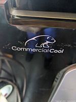 Brand logo on unit front