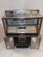 Front view showing overall Seeburg Consolette unit